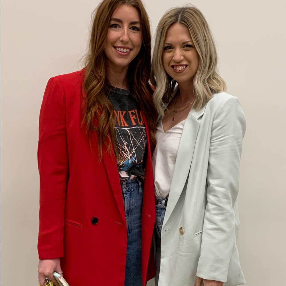 Oversized Seafoam Blazer by H&M